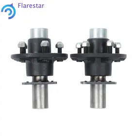 Fs2176500sr Silscvtt Trailer Axle 3500# 84 Two- 5 X 4.5 Replacement Idler Hub Spindle Kit