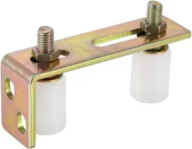 Sns974771 Skelang Slide Gate Guide Roller With L Post Bracket Adjustable Dual Nylon Sns974771 Skelang Slide Gate Guide Roller With L Post Bracket Adjustable Dual Nylon