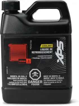9779150 Ski-doo Can-am Oem Xps Extended Life Pre-mixed Coolant Orange - 1 Quart