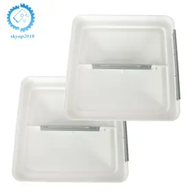 Su809042ku Skyup2018 14 Inch X Camper Rv Trailer Ventline 2 Pack White Replacement Roof Vent Cover