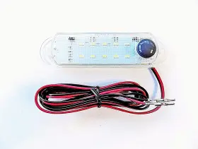718478 Snugtop Parts Leer Map Light Led Push Button On-off Switch. 12 Volt