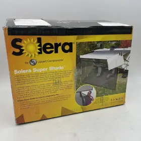 3797820715 Solera Super Shade Front Panel 5th Wheel Travel Trailer And Rv Awnings 7ft X 15ft