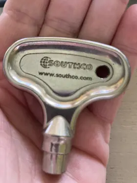 E3-7-1 Southco Triangle Barrel Key E3-7-1 Southco Triangle Barrel Key