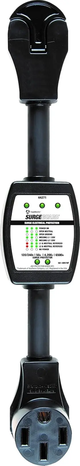 44271 Southwire Surge Guard Entry Level Portable 50 Amp 120/240v 44271 Southwire Surge Guard Entry Level Portable 50 Amp 120/240v
