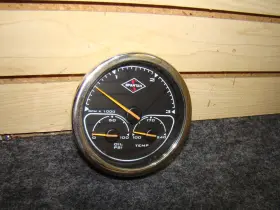 Spartan Motors 00079341 Used Rv/motorhome 3 In 1 Tach / Oil Temp Dash Gauge P/n