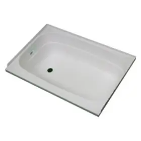 Bt2432wl Specialty Recreation White Plastic Rectangular Bath Tub W Left Hand Drain 32 Inch L X 24 Bt2432wl Specialty Recreation White Plastic Rectangular Bath Tub W Left Hand Drain 32 Inch L X 24