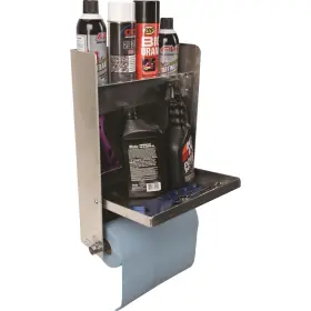 91089220 Speedway Motors Aluminum Door Shelves Cabinet Organizer For Garage Shop Enclosed Trailer