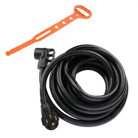Sdp10970b378e Speedyparts4u 25 Ft 50 Amp Rv Extension Cord Power 6/3 8/1 Wires For Trailer Motorhome Camper