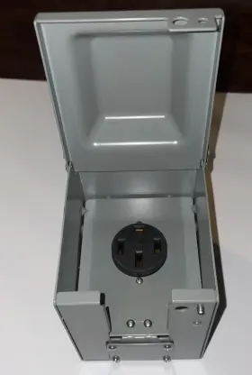 Ssiliconehosehome 414307156133 Rv Breaker Box - Electrical Outlet Receptacle 50 Amp