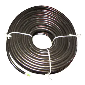 04928 Stevens Lake Parts 5 Ft. Roll Trailer Light Wiring 14-4 14 Gauge 4 Wire Jacketed Black Flexible