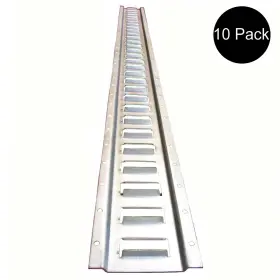 5hetz Stevens Lake Parts 10 5ft E-track Horizontal Galvanized Steel For Enclosed Trailer-cargo Truck-van