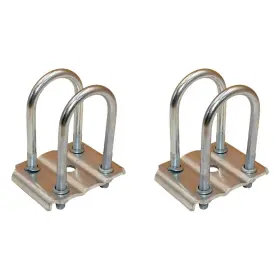 Lbl001 Stevens Lake Parts Trailer U-bolt Kit 2-3/8 Inch Round 3500lbs Axle 5-1/2 Long For Leaf Spring Mount