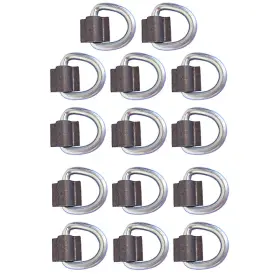Wr15 Stevens Lake Parts Set Of 14 3/8 Inch D Ring 5000# Weld On For Trailer Motorcycle Rope Tie Atv Truck