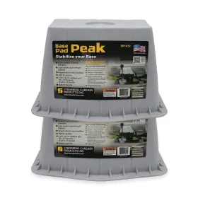 Stromberg 767773520967 Base Pad Peak 8 Inch Tall 3500 Lb Rv Leveling Blocks Stackable 2 Qty