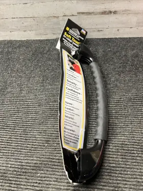 Ah-150 Stromberg Carlson Black Soft Touch Assist Handle - Rv Exterior Grab Ah-150 Stromberg Carlson Black Soft Touch Assist Handle - Rv Exterior Grab