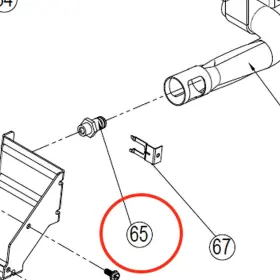 180325 Suburban Water Heater Burner Orifice For Direct Spark Ignition Gas Valve