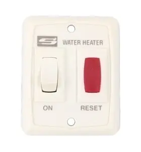 234589 Suburban Standard Water Heater Wall Switch Assembly - White