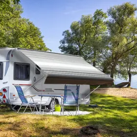 Suncode 754605982277 Rv Awning Fabric Replacement Waterpoof Universal Outdoors Canopy For Camper T