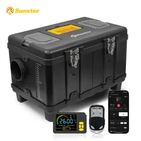 Tb10 Sunster Air Diesel Heater 12v 24v 110v 8kw Portable Night For Rv Indoors