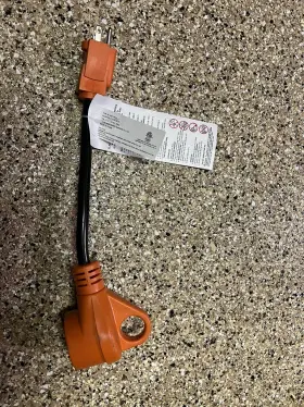 Rva1501 Superior Electric 30 Amp To 110 Volt Rv Adapter Cord 12inch 5-15p Male Tt-30r Female Power #3 Rva1501 Superior Electric 30 Amp To 110 Volt Rv Adapter Cord 12inch 5-15p Male Tt-30r Female Power #3