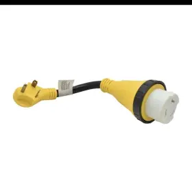 Rva1506l Superior Electric Rv Power Cord Adapter 30 Amp Male To 50 Twist Lock Female Camper Detachable