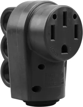 14-50r Suplevel 1450-r 50 Amp Rv Female Plug Nema 125/250 Volt Heavy Duty Replacement