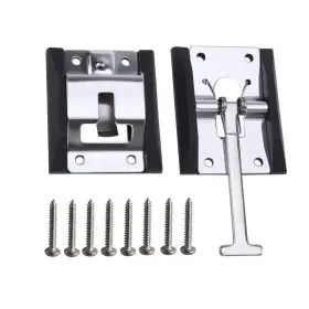 16bu0028 Swess Rv Trailer Door Holder Stainless Steel Tstyle Catch 5.1ftft Entry For R