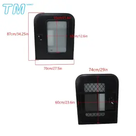 631458 Techme17 Black Passenger Tear Drop Trailer Entry Door 26 Inch X 32 For Rv Camper 631458 Techme17 Black Passenger Tear Drop Trailer Entry Door 26 Inch X 32 For Rv Camper