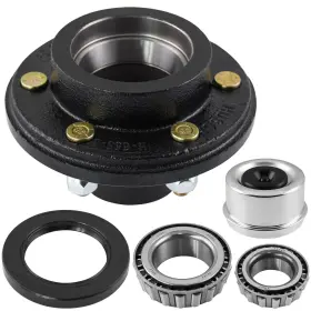 Rbt-sp22542 Techtrack Rbt-6x55h 6 Lug On 5.5 Inch Trailer Idler Hub Kit For 5200 Lb With Axle #42 Spindle 25580 D26 #2 Rbt-sp22542 Techtrack Rbt-6x55h 6 Lug On 5.5 Inch Trailer Idler Hub Kit For 5200 Lb With Axle #42 Spindle 25580 D26 #2