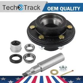 Rbt-sp22542 Techtrack Rbt-6x55h 6 Lug On 5.5 Inch Trailer Idler Hub Kit For 5200 Lb With Axle #42 Spindle 25580 D26 Rbt-sp22542 Techtrack Rbt-6x55h 6 Lug On 5.5 Inch Trailer Idler Hub Kit For 5200 Lb With Axle #42 Spindle 25580 D26