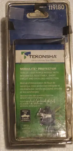 119180 Tekonsha Modulite Protector Trailer Light Power Module Universal