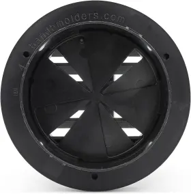 Thetford 028985942689 Thermovent 4 Inch Ducted Heat Vent With Damper Black Pn Small