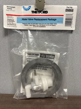 09868 Thetford New Ball Valve Toilet Oem