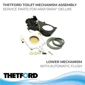 19613 Thetford Toilet Flush Mechanism Use With Aria Deluxe I/ Ii Auto