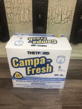96745 Thetford Campa-fresh Waste Holding Tank Treatment 6pk Of 8 Oz. Bottles -new