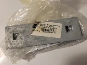 59140a Tie Down Engineering 5 X - Inch L 1-1/2 H 3/16 T Galvanized Backing Plate 59140a Tie Down Engineering 5 X - Inch L 1-1/2 H 3/16 T Galvanized Backing Plate