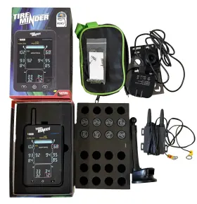 A1as Tire Minder Pressure Monitoring System 8 Transmitters For Part/repair