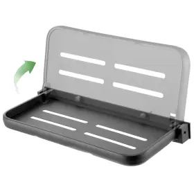 Am554299 Tolare 1 Pc Rv Aluminum Fold-down Wall Shelf Foldable Metal Bathroom Organization