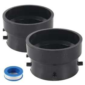 Rvterminationadapter-2pk Tongass 2pack T10292 Rv Sewer Termination Adapter 3 Inch Hub X Bayonet Se Rvterminationadapter-2pk Tongass 2pack T10292 Rv Sewer Termination Adapter 3 Inch Hub X Bayonet Se