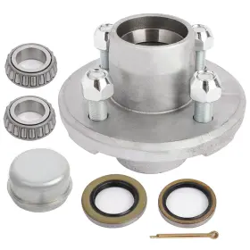 11675421 Top-refitting 4 On Inch Hub Bearings With Trailer Galvanized For 2500 Lbs Axle 44649 X