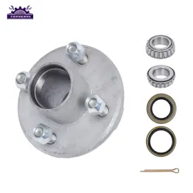 Tpg150525 Topgears56 Hub Galvanized 4 Bolt For 2000 Lb. Axles With 1 Inch Bearings 5 Pieces/set