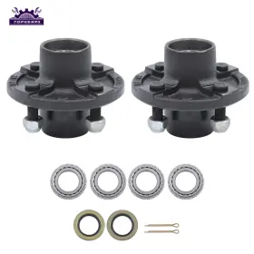 Tpg150750 Topgears56 2 -4 On 4 Inch Trailer Hub Kit For 2000 Lbs. 1 Spindle With Bearing