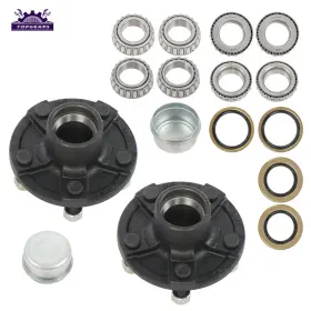 Tpg153675 Topgears56 2 -5 On 4.5 Inch Trailer Hub Kit For 2000 Lbs. 1 Or1.0625 Spindle 7 Pieces/set