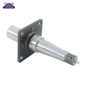 Tpg158535 Topgears56 Fits 3 500lb #84 Axle Trailer Spindle Weld On 1 1/2 Inch Round With Brake Flange