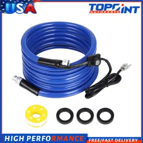 Ap17711le219er Topoint 25ft Heated Water Hose For Rv With Storage Bag Antifreeze Drinking