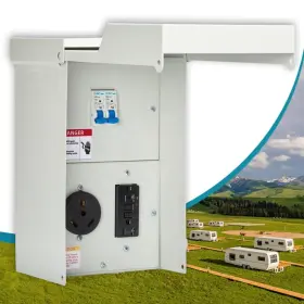 Top2306-20a30a Topseeng Panel Outlet 20a 30a Pre Wired Rv Electrical Power Temporary Gfci