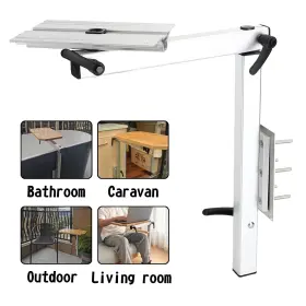 N002-a005 Topteng Rv Table Leg Swivel Marine Folding &adjust 360 Campervans Motorhome T7