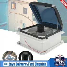 N002-a054 Topteng 14 Inch Rv Caravan Roof Vent 3-speed Motor Fan 12v Skylight With Led Light 14inch N002-a054 Topteng 14 Inch Rv Caravan Roof Vent 3-speed Motor Fan 12v Skylight With Led Light 14inch