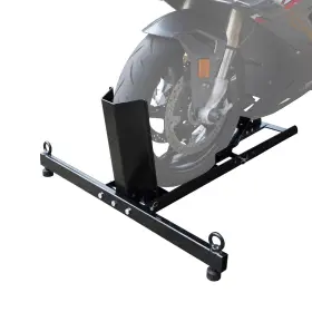 Atrm05012b Torin Motorcycle Trailer Wheel Chock Adjustable Heavy-duty Steel