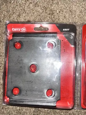 650t Trailer Carry On Carry-on Large Tie Plates Fits Most 5000lb And Greater Rated Axles #2